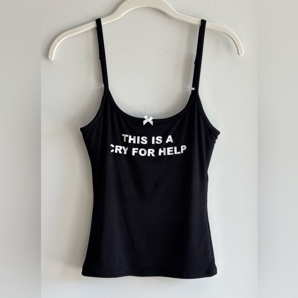 COPY - COPY - COPY - Omighty /. size, (small)   / black / tank top